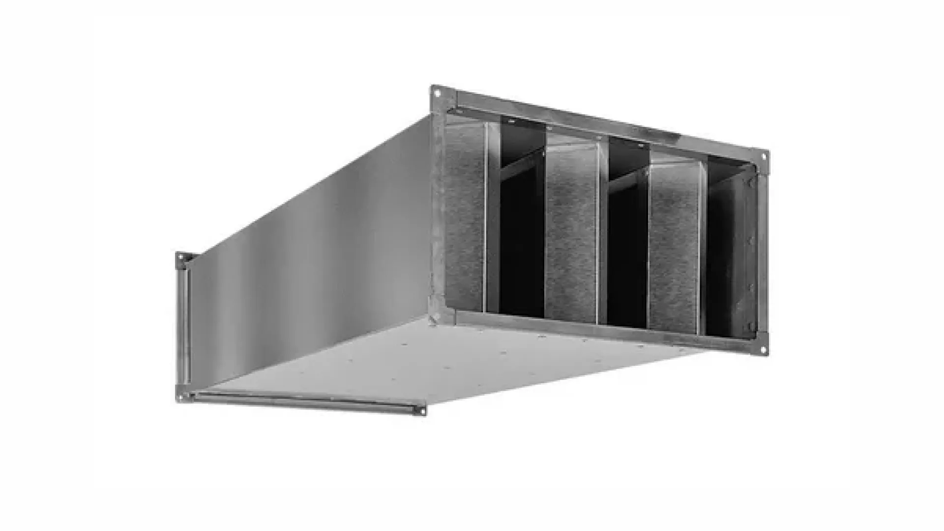 Шумоглушитель прямоугольный Shuft 1000х500 мм SRr